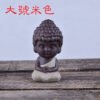 Creative Purple Clay Tea Pets Ornament Buddha Figurines Little Monk  Baby Boy Tea Table Home Decoration Crafts
