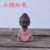 Creative Purple Clay Tea Pets Ornament Buddha Figurines Little Monk  Baby Boy Tea Table Home Decoration Crafts