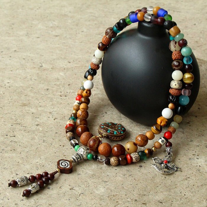 1617332384193_1024x1024_2x_f01edc5c-d728-4cc6-804e-af0afda63adc Tibetan 108 Mala Beads Bracelet / Necklace