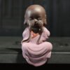 Purple sand tea spoil little monk Zen means set accessories home decorative art