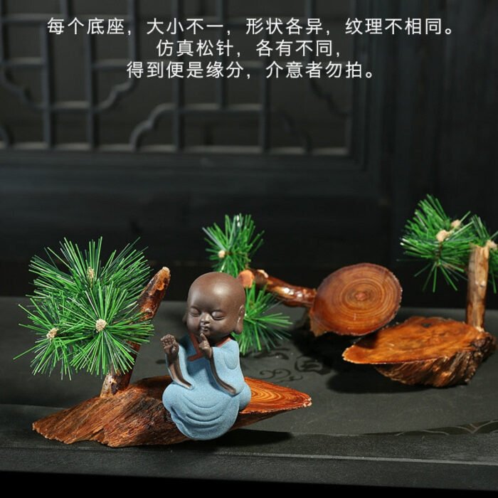 HTB1gxlgaULrK1Rjy0Fjq6zYXFXax Purple sand tea spoil little monk Zen means set accessories home decorative art