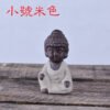 Creative Purple Clay Tea Pets Ornament Buddha Figurines Little Monk  Baby Boy Tea Table Home Decoration Crafts
