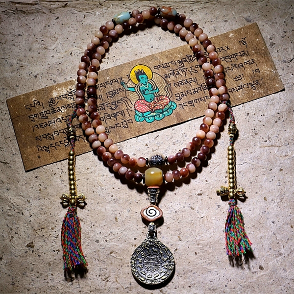 O1CN0155xxUx21AOs4JK4Hq_18308694_1024x1024_2x_8cda0a1c-1dd1-44c5-b978-e8ded4e29d51 Tibetan Camel Bone 108 Mala Beads Bracelet / Necklace