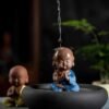 Little Monks With Zen Furnishings