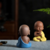 Little Monks With Zen Furnishings