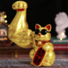 Golden Muscular Lucky Cat